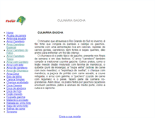 Tablet Screenshot of culinariagaucha.radar-rs.com.br